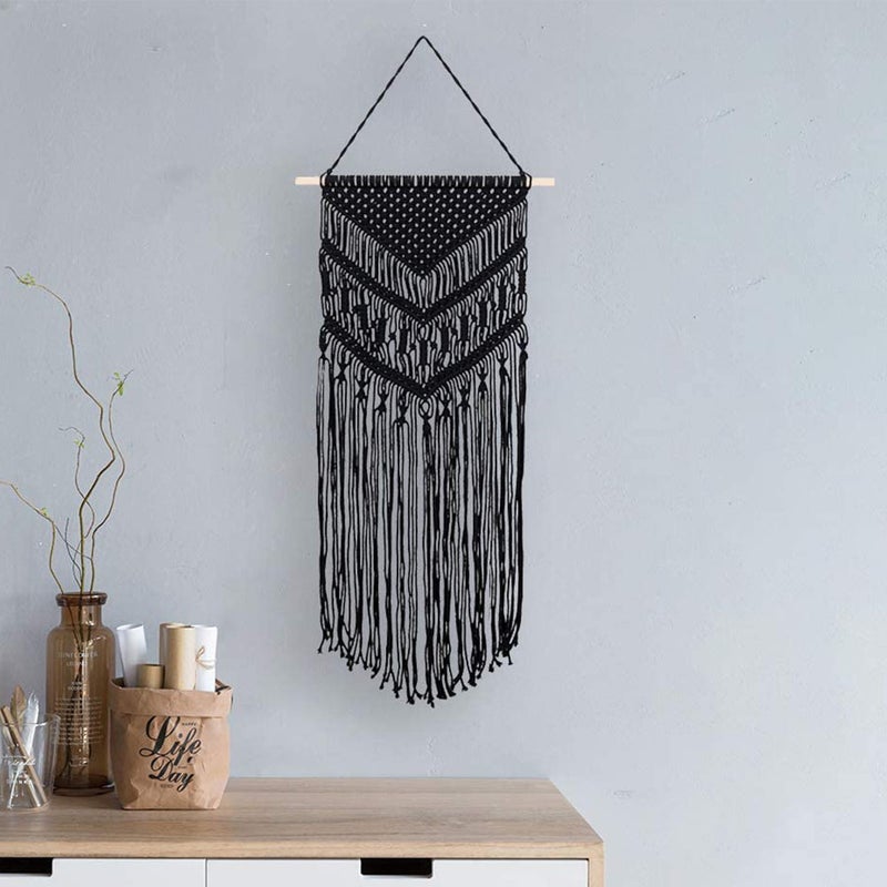 2 pcs Hand-woven Pendant Bohemian Tassel Pendant Decorative Pendant for Home - Image 3