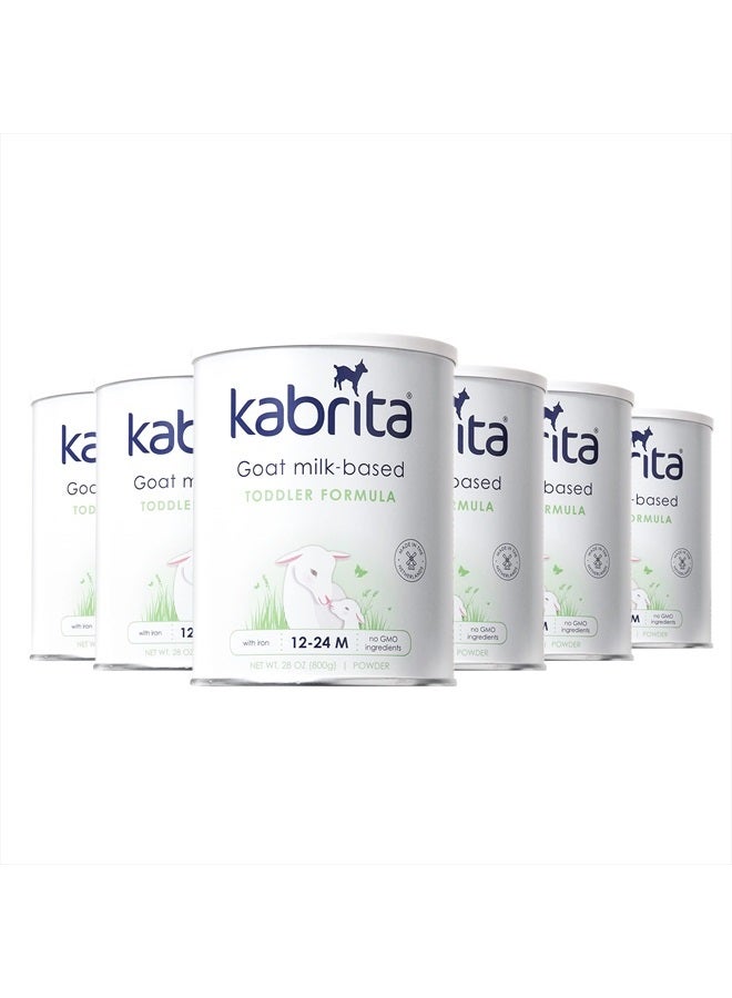 Kabrita حليب الماعز لصغار الأطفال (6 عبوات، 28 أونصة لكل منها) - Image 1