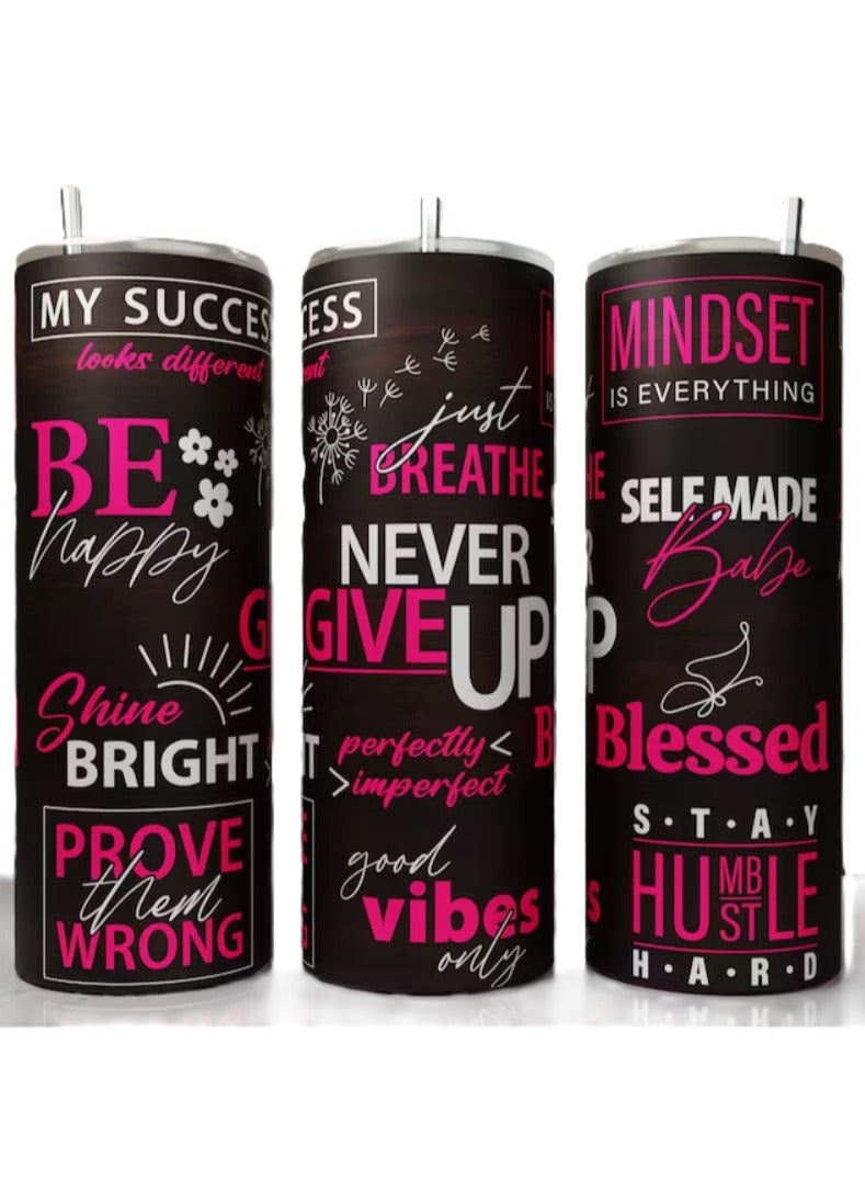 إم إي سي كوب ملهم من الفولاذ المقاوم للصدأ سعة 20 أونصة مع غطاء وقش - Image 1