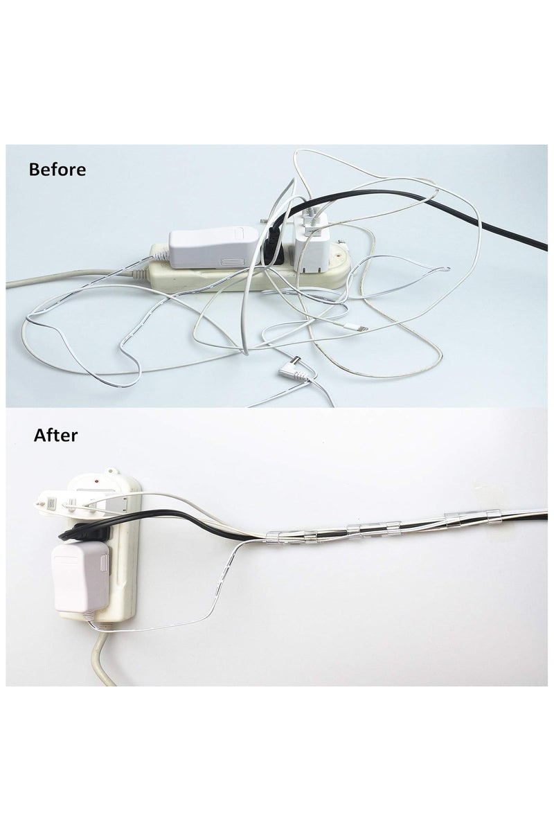 20-piece acrylic wire organizer set - Image 2