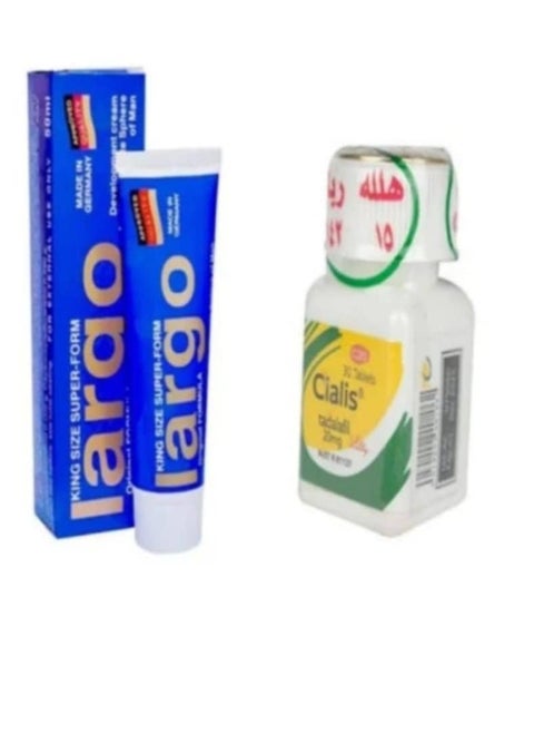 ال سي سيل 20 +كريم للرجال