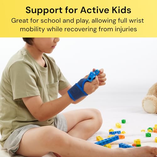 BraceUP Adjustable Kids Wrist Brace- Youth Wrist Support, Kids Wrist Splint, Child Wrist Brace for Sports and Daily Use, Boys and Girls (Height 3’3”-4’7”, 100-140 cm) - Image 5