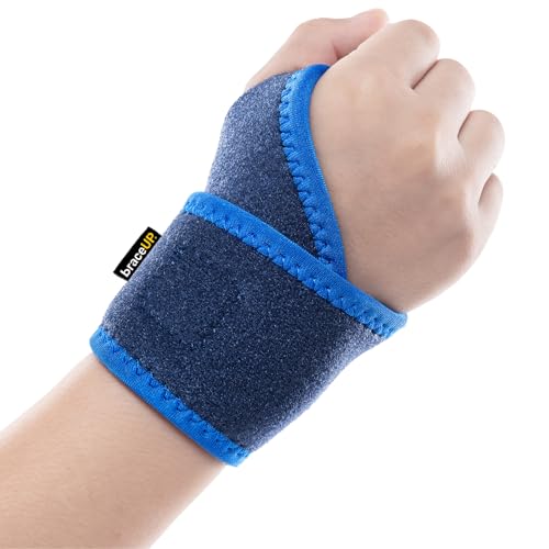 BraceUP Adjustable Kids Wrist Brace- Youth Wrist Support, Kids Wrist Splint, Child Wrist Brace for Sports and Daily Use, Boys and Girls (Height 3’3”-4’7”, 100-140 cm) - Image 1