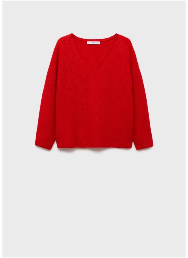 MANGO Crew Neck Knitted Sweater  - Image 4