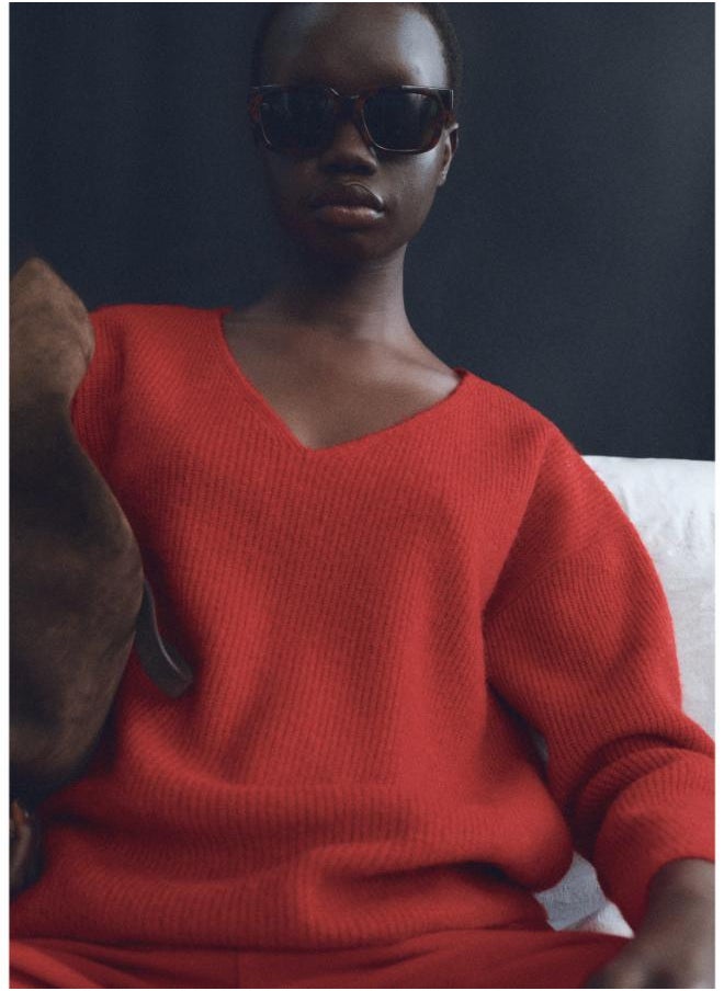 MANGO Crew Neck Knitted Sweater  - Image 2