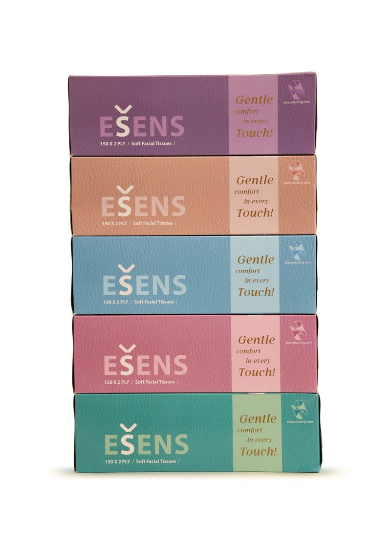 ESENS FACIAL TISSUE 150 X 2PLY - Image 2
