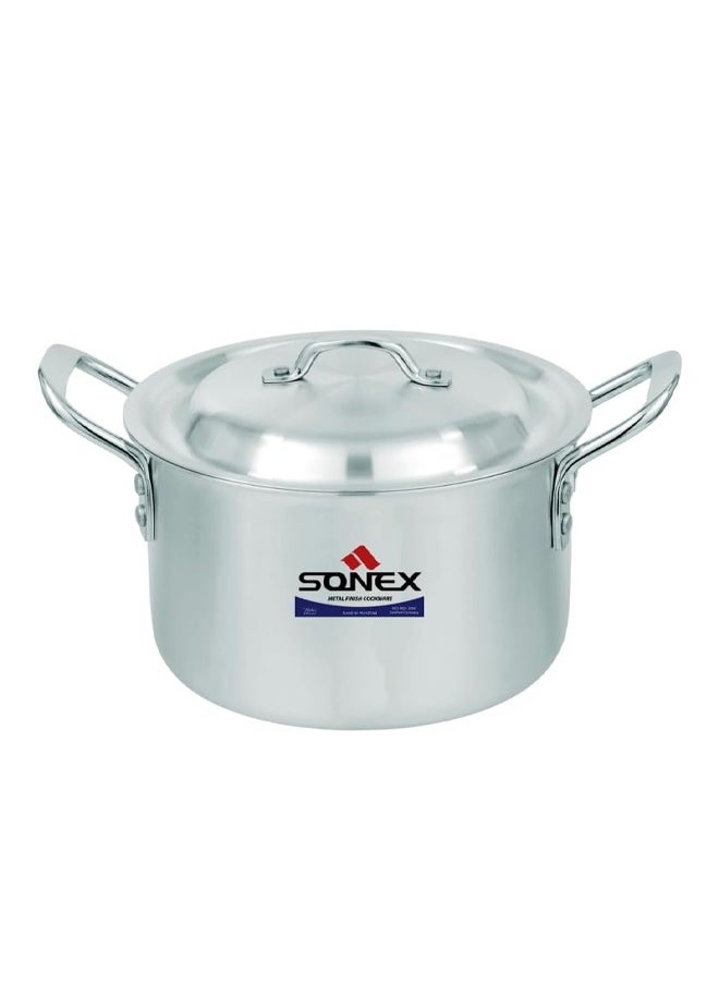 Sonex Baby Classic Cooking Pot No.2 – 21 cm Diameter, 4 Liter Capacity, Aluminum Construction, Stainless Steel Handles, Includes Lid - pzsku/ZBF9F8230557A71A9AC22Z/45/_/1739791110/cba301a5-2eb5-4055-80dd-eb4ae0923708