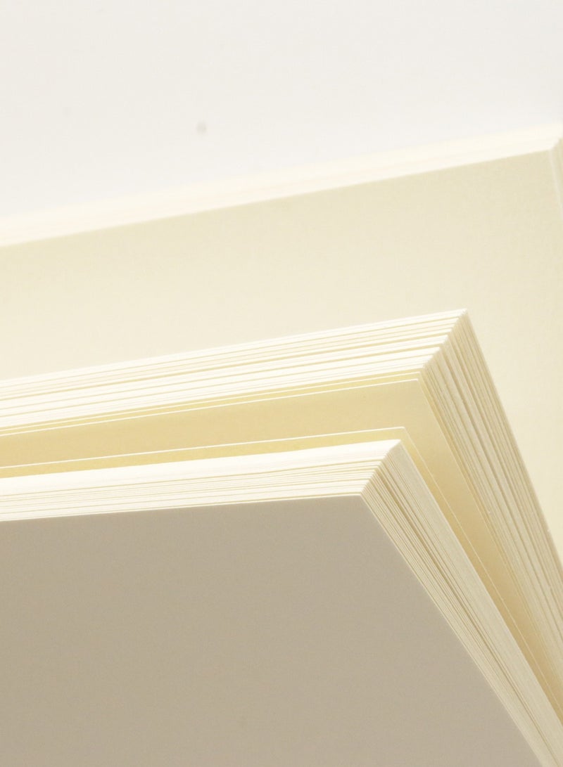 firstnock 10x15cm A6 Ice Gold Paper Cards (120 GSM) – Pack of 100 | Elegant Blank Notecards for Invitations, Greetings, Thank You Notes & More - Image 3