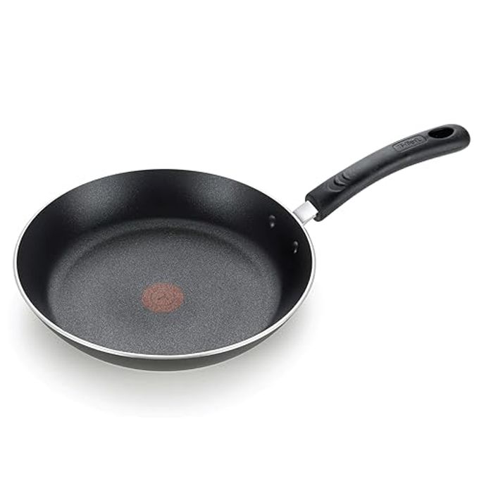 T-Fal Experience Nonstick Fry Pan 12.5 Inch, Induction, Oven Broiler Safe 400F, Non Stick Frying Pan, Skillet, Kitchen Egg Pan, Omelet Pan, Cookware, Pots and Pans, Home, Dishwasher Safe, Black