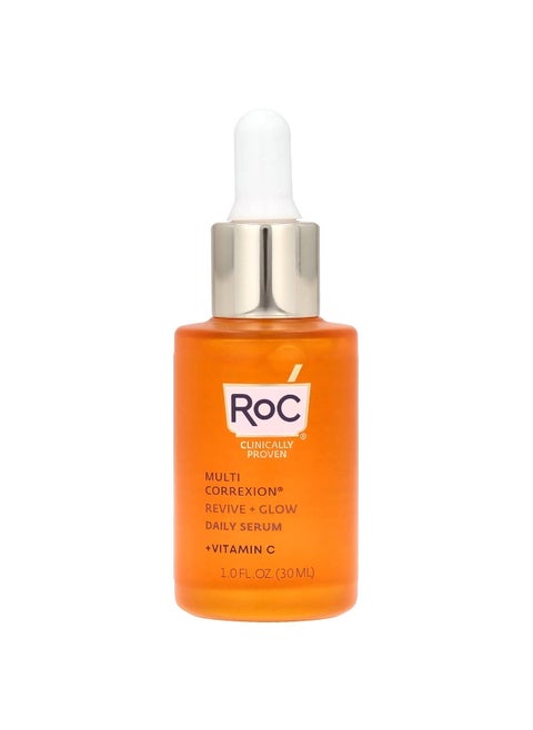 RoC, Multi Correxion, Revive + Glow, Daily Serum + Vitamin C, 1 fl oz (30 ml)