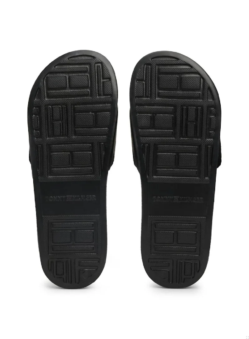 TOMMY HILFIGER Strappy Hilfiger Pool Flip Flops