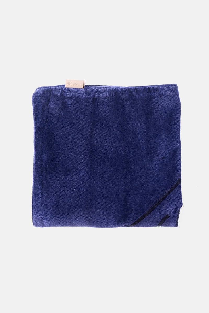 GANT Brand Logo Cushion Cover 50 x 50 Cm, Navy - Image 1