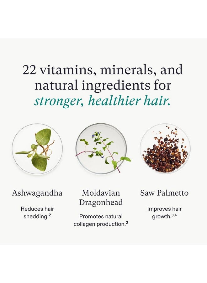 NUTRAFOL - Utrafol Women'S Vegan Hair Growth Supplements Capsule Plantbased Ages 1844 Clinically Tested For Visibly Thicker Stronger Hair Dermatologist Recommended 1 Month Supply 1 Pouch - Image 1