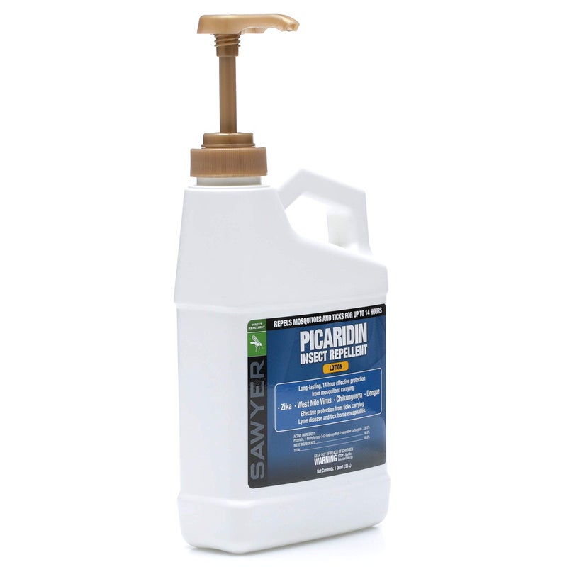Sawyer Products SP565 Premium Insect Repellent with 20% Picaridin, 1-Quart Lotion Pump Dispenser,White - Image 2