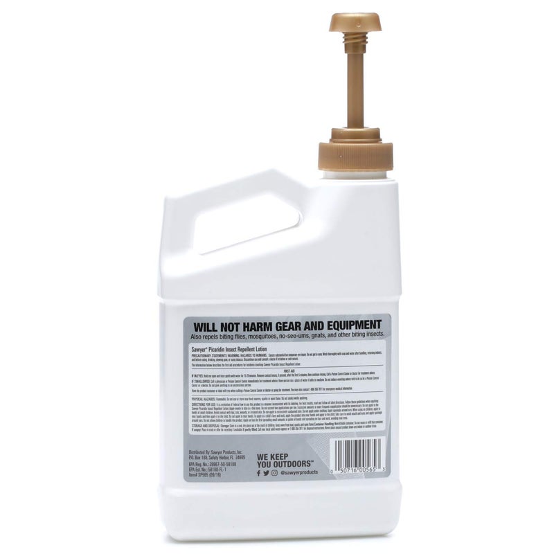 Sawyer Products SP565 Premium Insect Repellent with 20% Picaridin, 1-Quart Lotion Pump Dispenser,White - Image 3
