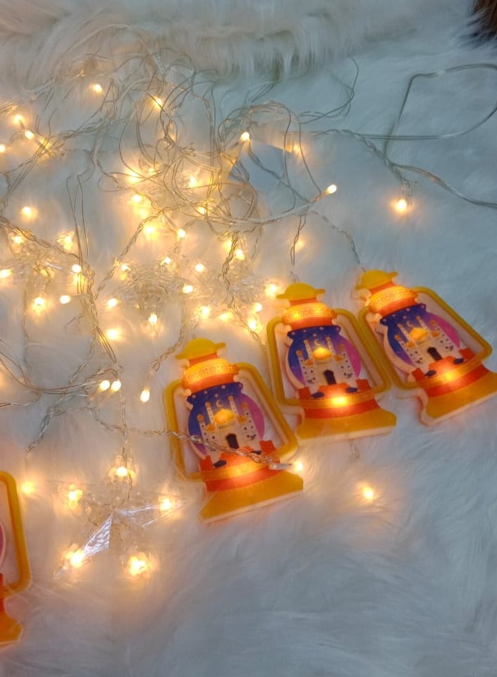 BAIG Ramadan LED Lantern Light Eid Mubarak Decoration for Home Islamic Muslim Festival Party Ramadan Kareem Decor EID Al Adha - Image 4