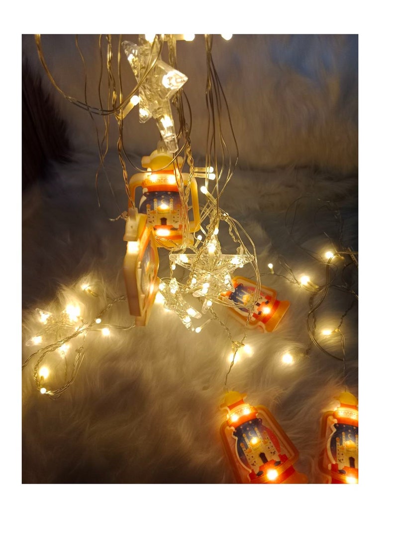 BAIG Ramadan LED Lantern Light Eid Mubarak Decoration for Home Islamic Muslim Festival Party Ramadan Kareem Decor EID Al Adha - Image 5