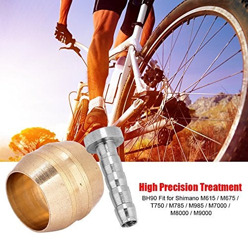 Dilwe Hose Olive Insert, 10 Set Brake Hose Olive & Insert Connector Set for -BH90/BH59 Hydraulic Disc Brake Hose(BH90) - Image 5