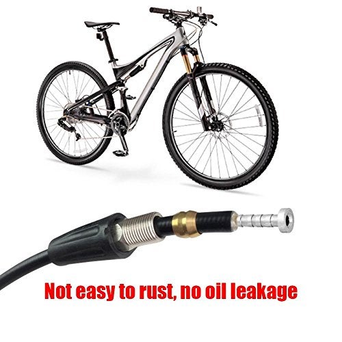 Dilwe Hose Olive Insert, 10 Set Brake Hose Olive & Insert Connector Set for -BH90/BH59 Hydraulic Disc Brake Hose(BH90) - Image 4