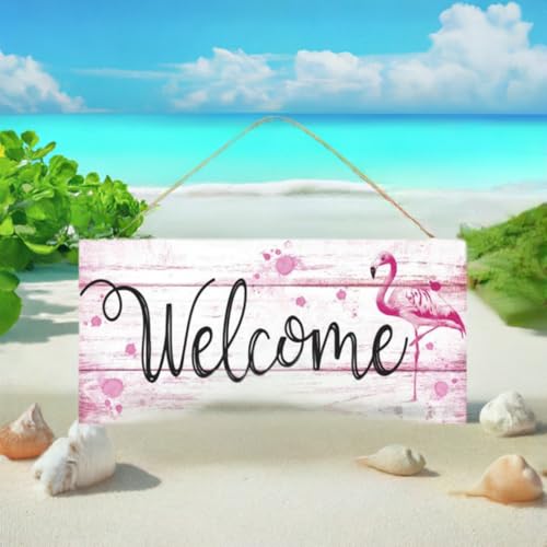 Craig Bachman 12.5"L x 6"H Standing Flamingo MDF Sign, Tropical Themed Decorative Wall Art for Wreaths and Home Decor, AP8229 - Image 3