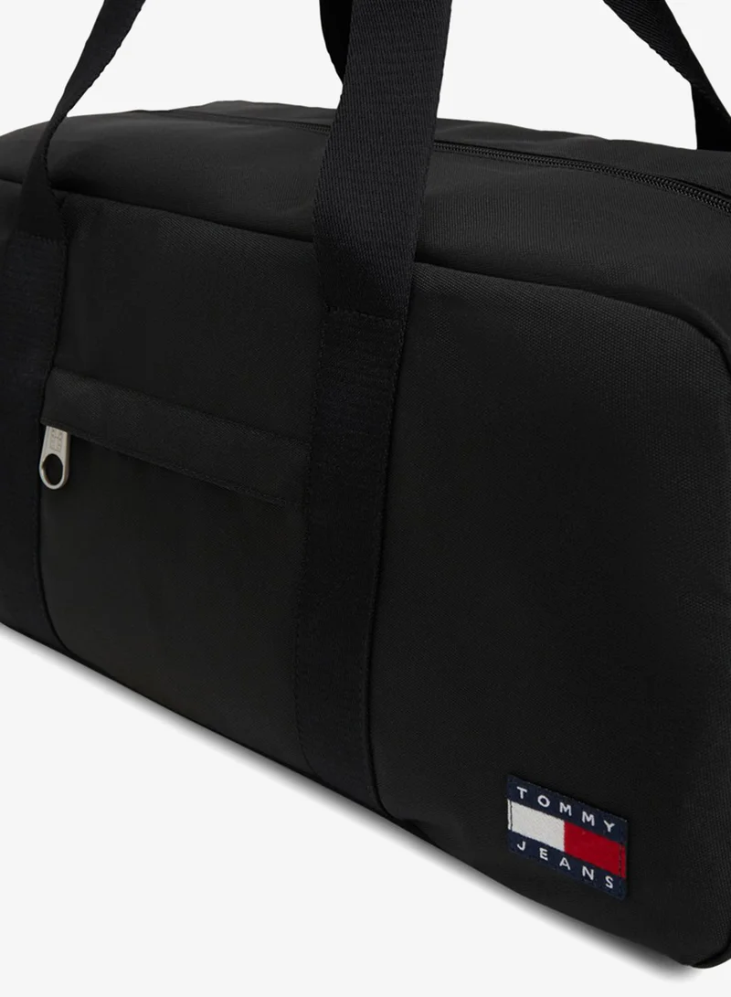 Tommy Jeans  Essential Repeat Logo Textile Duffel Bag for Men | Best Price UAE