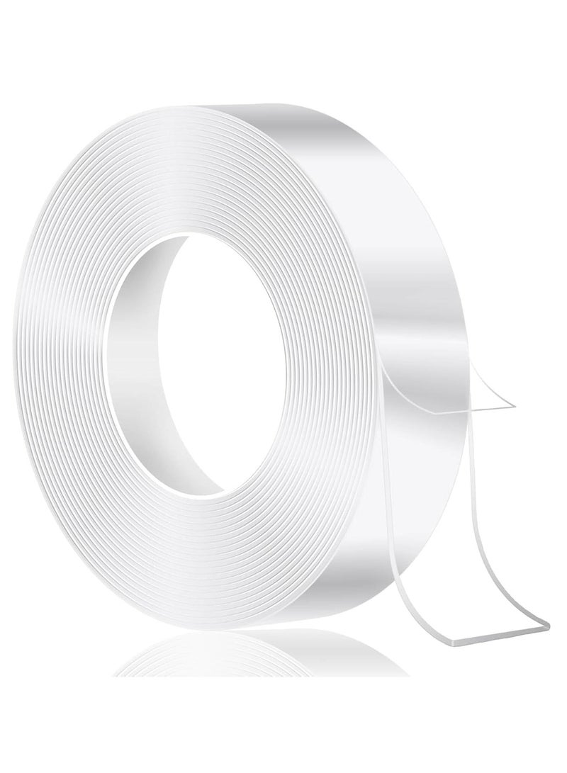 MOMENT شريط لاصق سحري MOMENT Torix 5M قابل للغسل ومقاوم للماء مزدوج الجوانب شفاف أكريليك - Image 1