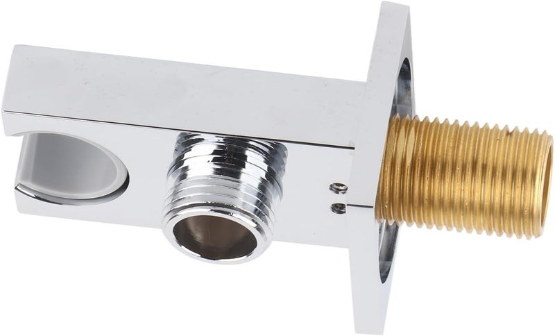 F - Y290 Shower Outlet Elbow Holder for Hose, Brass Wall - Mounted Shower Head Bracket with Smooth Finish, Compatible with Handheld Shower and Bidet Sprayer - Image 4