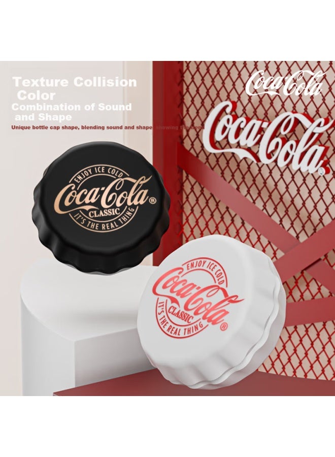 Coca-cola T13 Bottle Cap True Wireless Bluetooth Earphones, Semi-in Music Sports Gaming E-sports Headphones, Enc Call Noise Reduction, Compatible With Xiaomi, Apple, Huawei Phones - Image 1