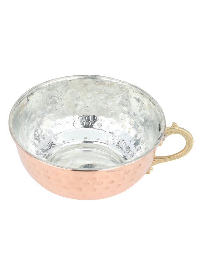 السيف غاليري زبدية نحاس السيف غاليري، 11.5×4.5 سم، تركي، بيد - نحاسي - Image 2