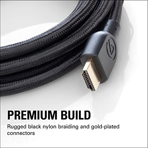 Elgato Ultra High Speed HDMI Cable – Certified HDMI 2.1, 48 Gbit/s, Supports 8K@60Hz, 4K@120Hz, Dynamic HDR, eARC, Dolby Atmos, Compatible with HD60 X, Sony PS4/PS5, Xbox Series X/S etc., 6.5ft - Image 3