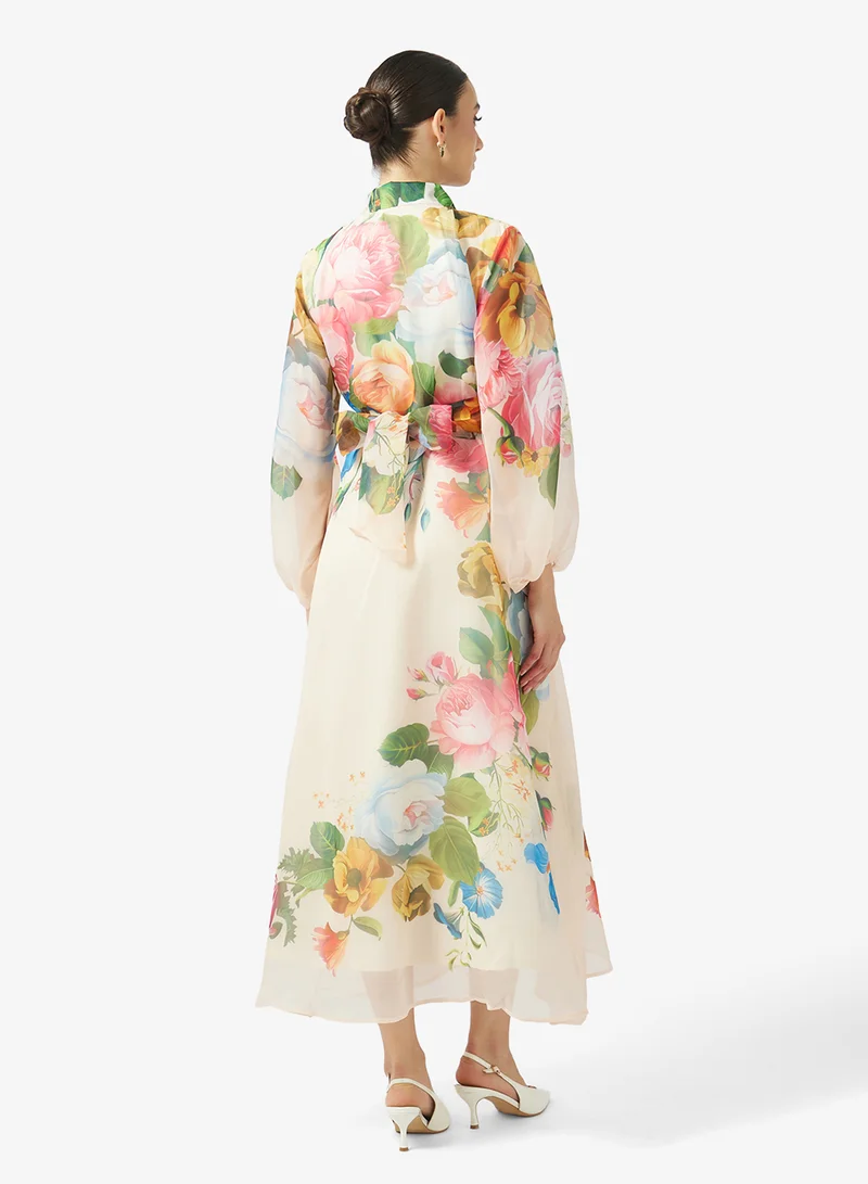 Khizana Floral Print Dress