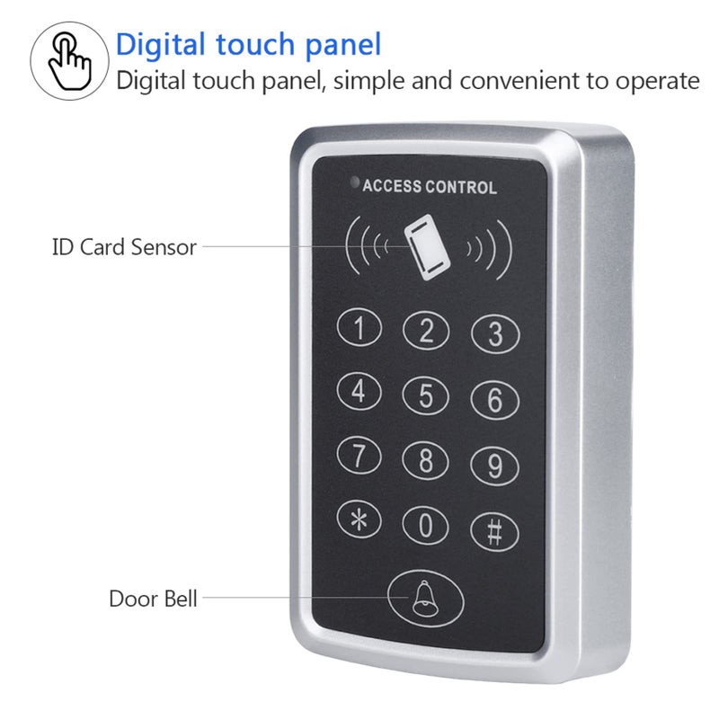 T11 P Door Access Control System Keypad Supports 1000 Users Home Security - Image 3