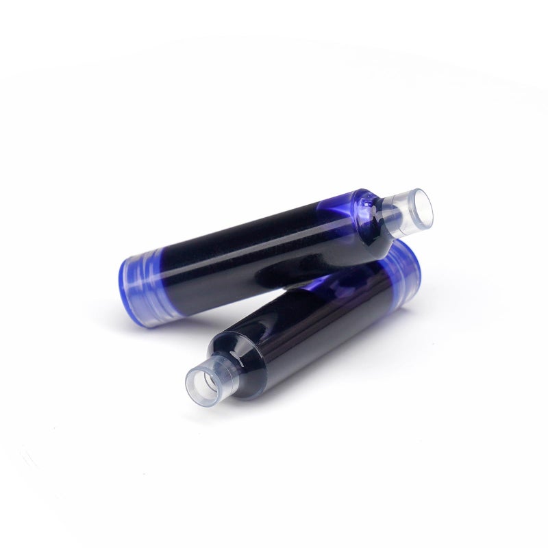 WRITECH Blue Ink Cartridge Set: 16 Ink Cartridges Clictek Fountain Pens - Image 5