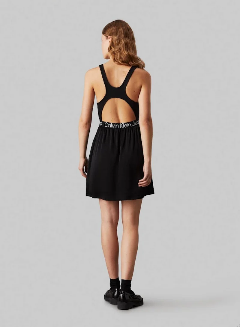 Calvin Klein Jeans Sleeveless A-Line Dress