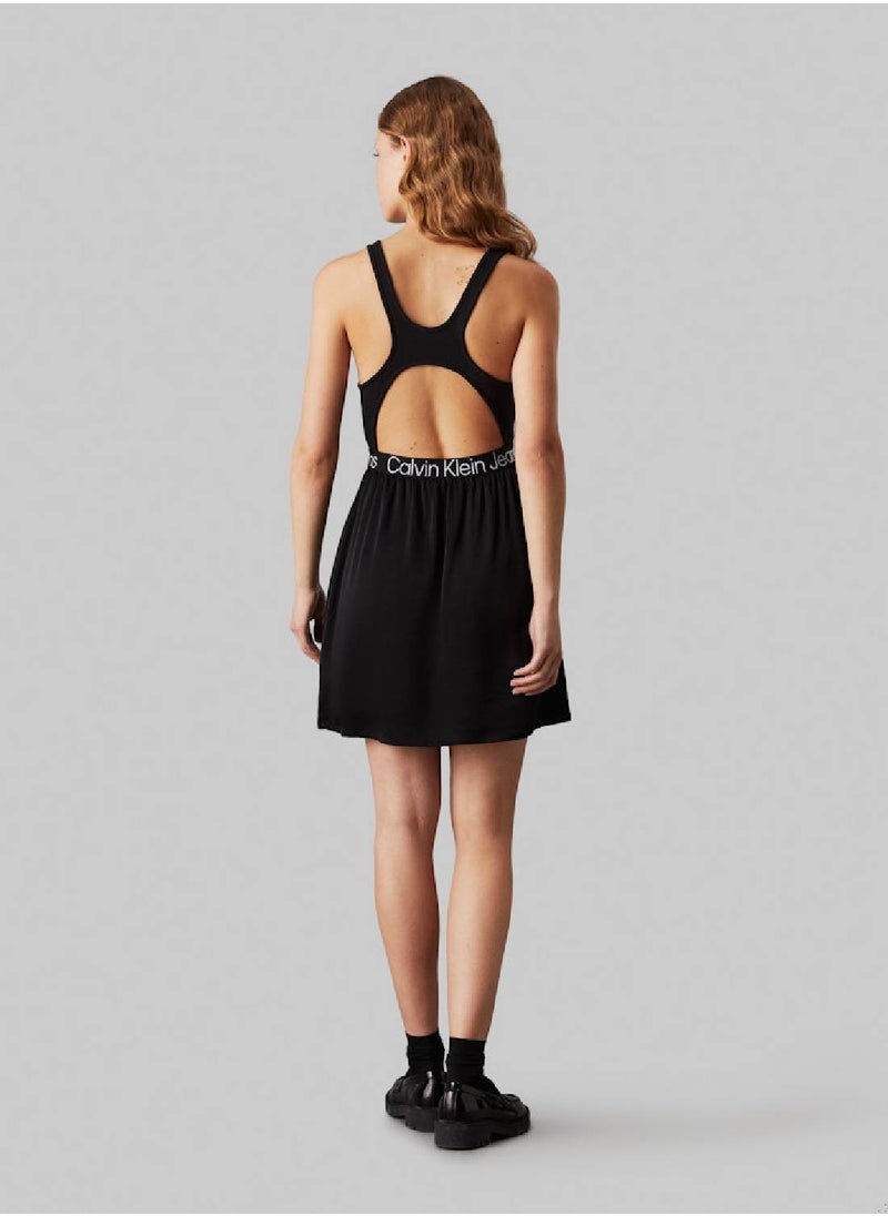 Calvin Klein Jeans Sleeveless A-Line Dress  - Image 3