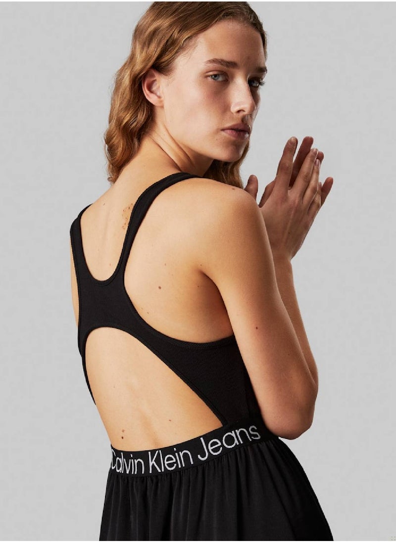 Calvin Klein Jeans Sleeveless A-Line Dress  - Image 5