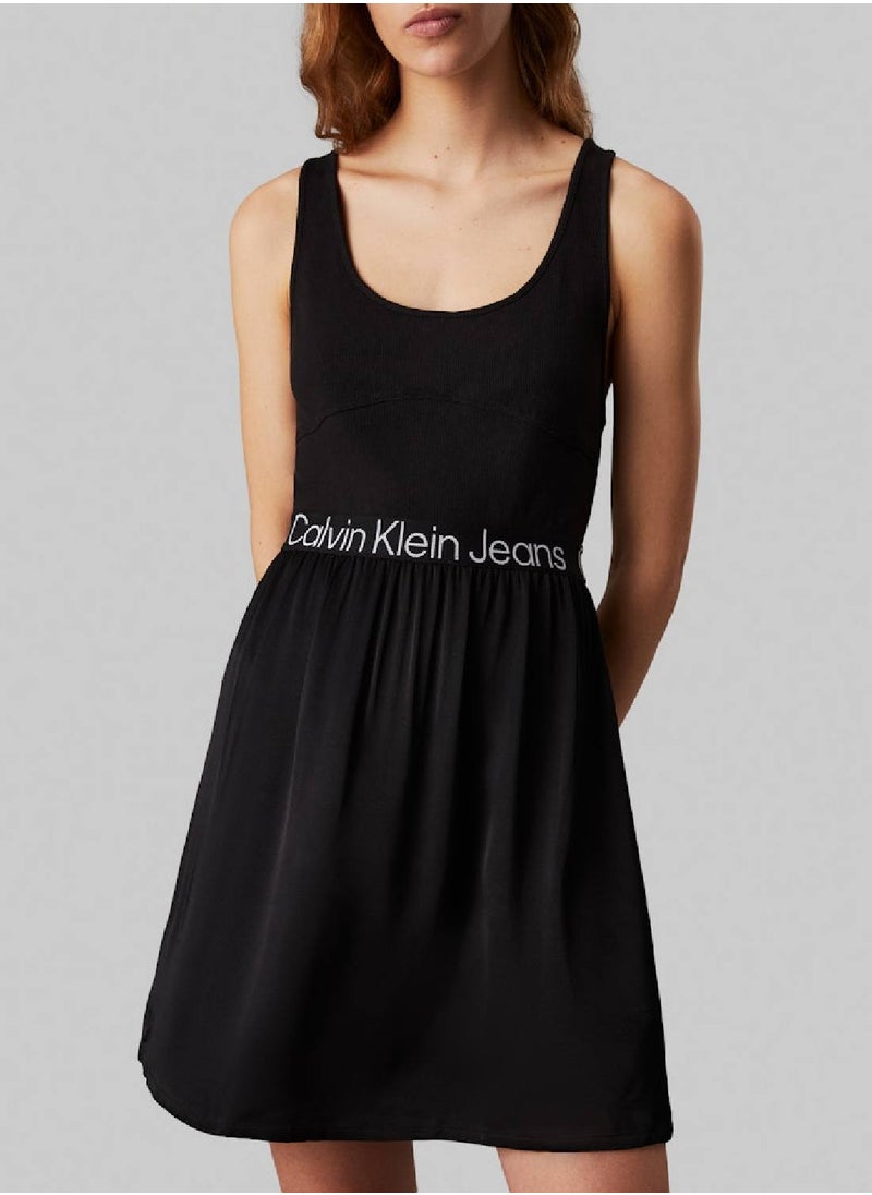 Calvin Klein Jeans Sleeveless A-Line Dress  - Image 4
