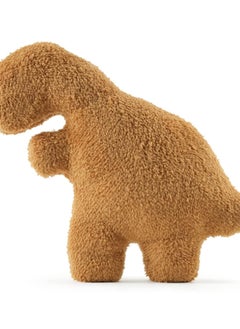 Excefore Dino Chicken Nugget Pillow, Hilarious Chicken Nugget Plush in Dinosaur Shape, Perfect Funny Gift for Kids, Boys, and Girls' Birthdays  - Image 1