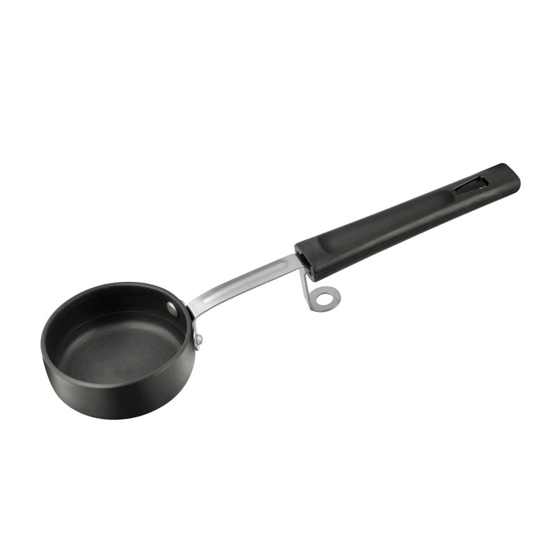Siddhi Hard Anodized Flat Vagharia (Tadka Pan) with 100mm Diameter and with Bakelite Over Steel Handle - Image 2