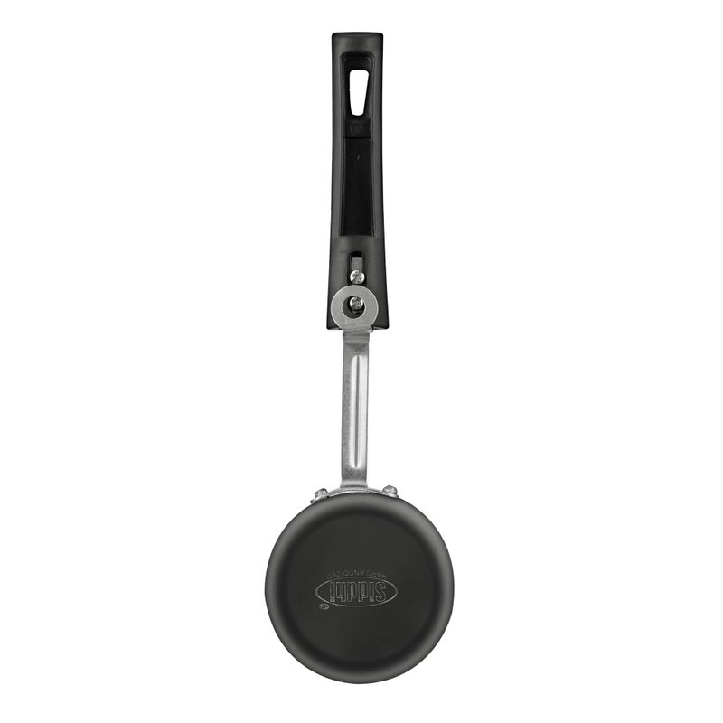 Siddhi Hard Anodized Flat Vagharia (Tadka Pan) with 100mm Diameter and with Bakelite Over Steel Handle - Image 3