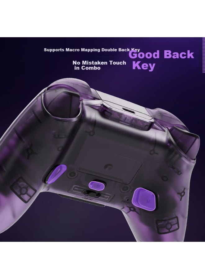 Thunderobot G50 Plus 3-mode Wireless Gaming Controller Gold Black Switch-like Xbox Hall Joystick Hall Trigger Bluetooth Motion Sensing Pc Computer Wild Double Shadow Wonderland - Image 3