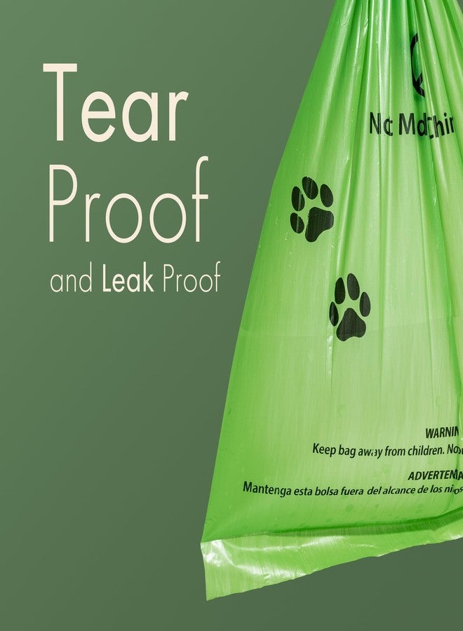 Carrywell (Not Made In China) Dog Poop Bag Rolls 300 Count, Biodegradable, Leak Proof and Extra Thick Refill Bags For Dogs and Cats, Unscented Earth Friendly Waste and Doggy Litter Bag - Image 4