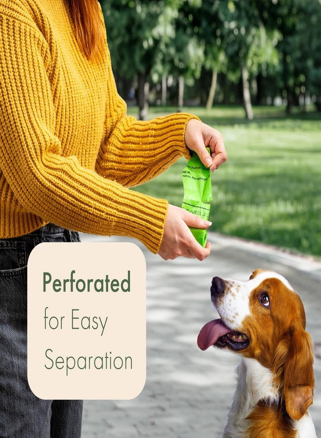 Carrywell (Not Made In China) Dog Poop Bag Rolls 300 Count, Biodegradable, Leak Proof and Extra Thick Refill Bags For Dogs and Cats, Unscented Earth Friendly Waste and Doggy Litter Bag - Image 5