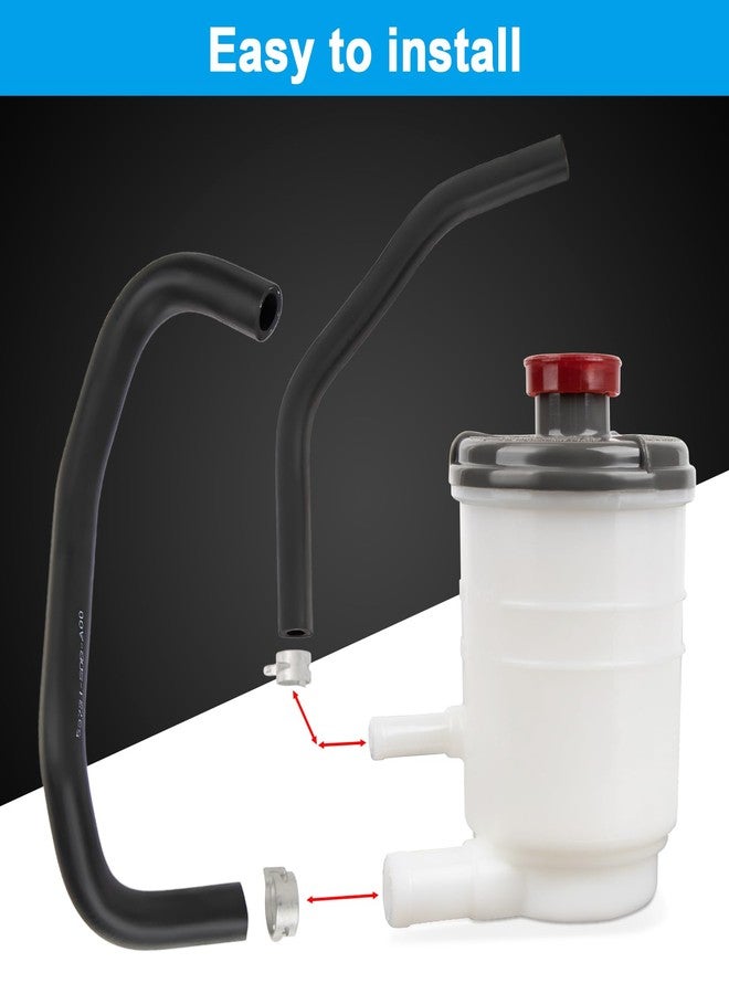 psler خزان مضخة التوجيه المعزز 53701-SDA-A01 + خرطوم السحب والإرجاع، متوافق مع هوندا أكورد 2003-2007 سعة 2.4 لتر/3.0 لتر. بديل للأرقام 53701-SDA-A01، 53731-SDA-A00، 53733-SDA-A01 - Image 4