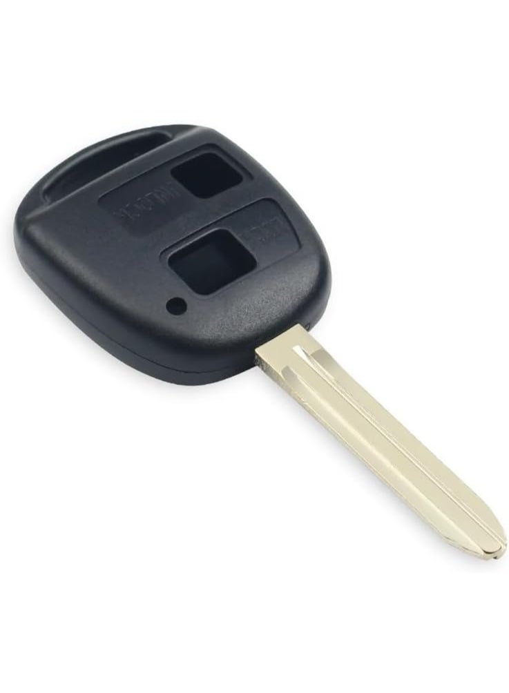 2 Buttons Replacement Remote Key Shell Fob Case for Toyota Camry Corolla Prado Land Cruiser FJ Cruiser Avalon Matrix RAV4 Venza Yaris with Uncut Blade - Image 5