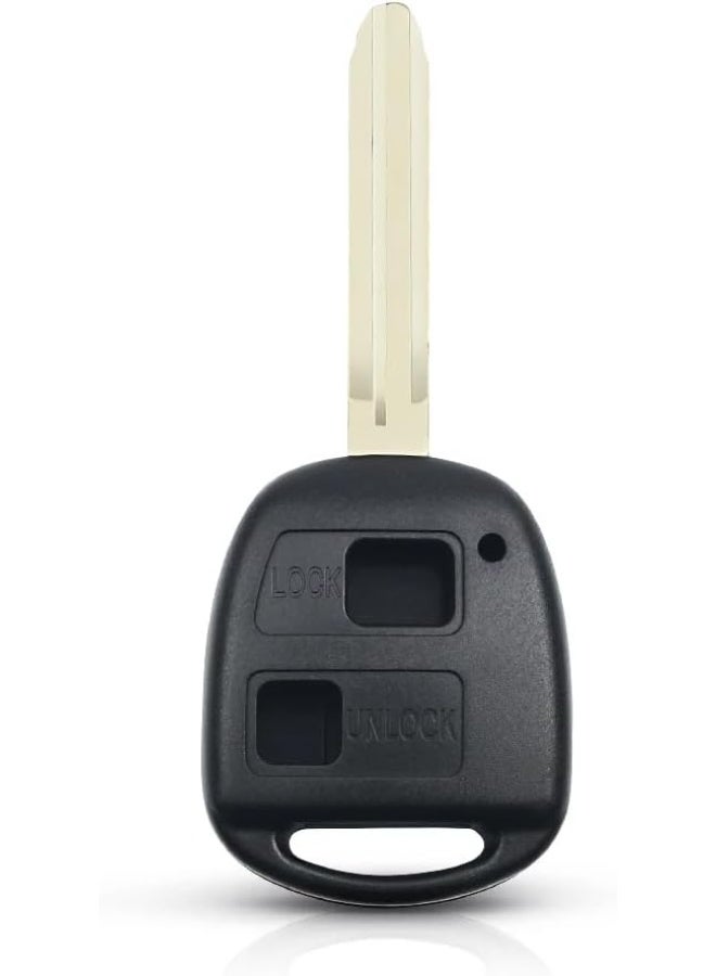 2 Buttons Replacement Remote Key Shell Fob Case for Toyota Camry Corolla Prado Land Cruiser FJ Cruiser Avalon Matrix RAV4 Venza Yaris with Uncut Blade - Image 4