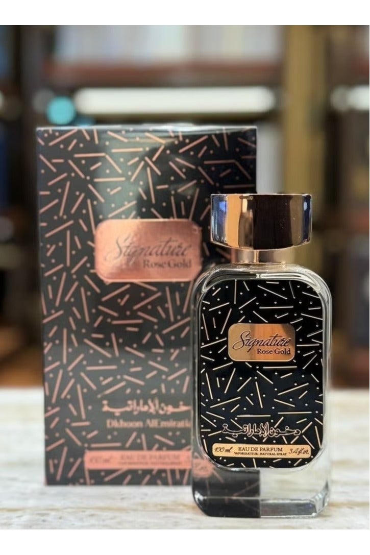 Dkhoon alemiratia Signature rose gold 100ml