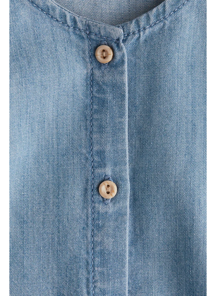 H&M Denim Romper Suit
