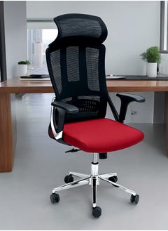 SBF Ergonomic Mesh Office Chair with Headrest, High Back, Adjustable Height and Tilt Back, Breathable Fabric, Chrome Base, Ideal for Home and Office - pzsku/ZBFA156B33C55F9179688Z/45/_/1718896747/a322ad4f-c220-40db-a194-a16ac84023d7