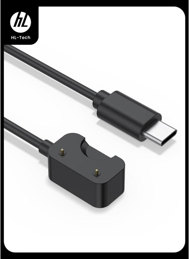 إتش إل تيك كابل شحن مناسب لساعة جالاكسي فيت 3 SM-R390 حماية من الشحن الزائد 3.3 قدم - Image 1
